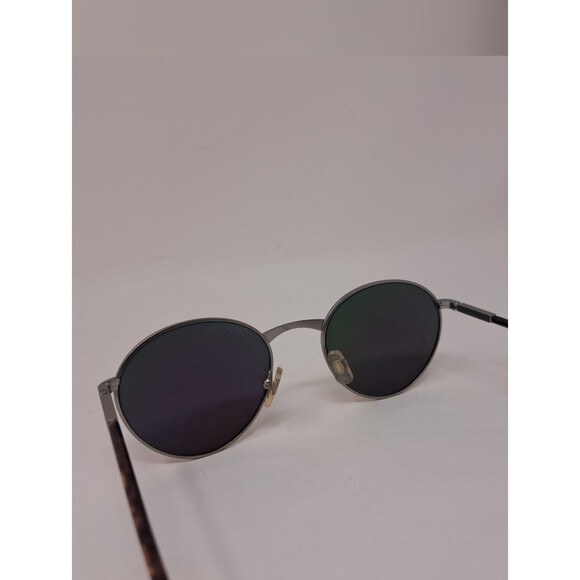 Vintage Serengeti Round Sunglasses Pink Green Mirror Lenses 90s 5539V Japan main image 5